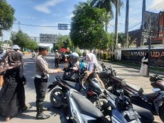 Sat PJR Polda NTB Tilang 151 Pengendara dalam Razia Pelanggaran Kasat Mata di Mataram