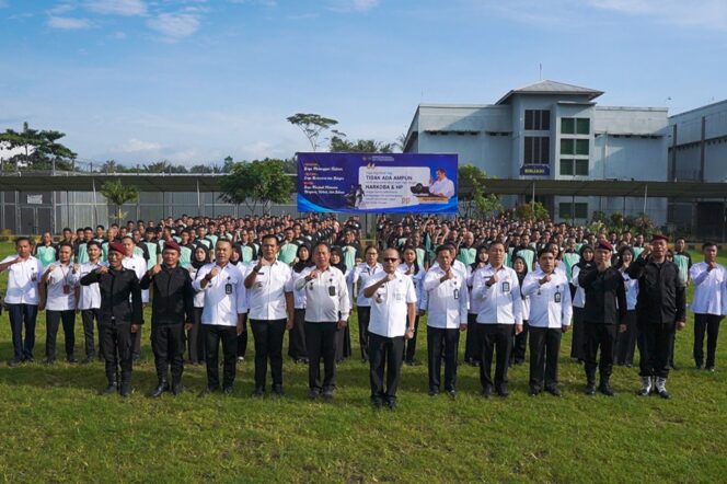 
					Kalapas Lombok Barat Tegaskan Zero Narkoba dan HP di dalam Lapas adalah “Harga Mati”