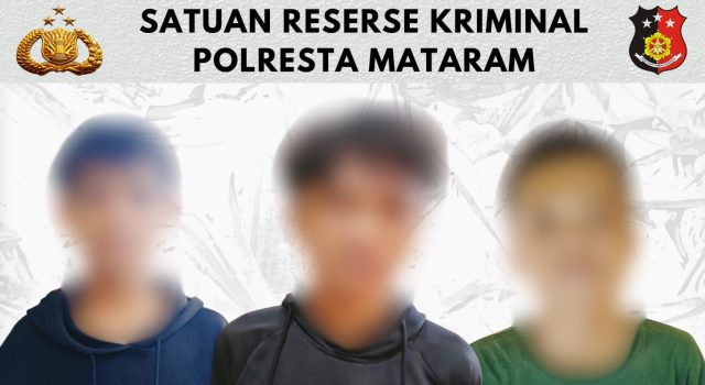 Tiga Remaja di Mataram Diamankan Atas Dugaan Persetubuhan Anak Dibawah Umur