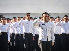 Jajaran Lapas Lombok Barat Ikuti Upacara Peringatan Hari Lahir Pancasila Tahun 2025