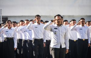 Jajaran Lapas Lombok Barat Ikuti Upacara Peringatan Hari Lahir Pancasila Tahun 2025