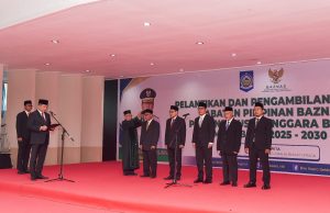 Gubernur Lantik Pimpinan BAZNAS NTB Masa Bakti 2025 – 2030