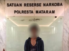 Diduga jadi Pengedar Shabu, Seorang Keturunan Tionghoa Ditangkap Satreskoba Polresta Mataram