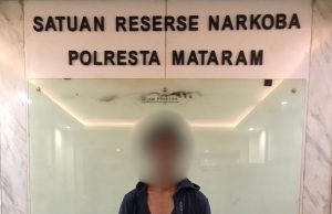 Diduga jadi Pengedar Shabu, Seorang Keturunan Tionghoa Ditangkap Satreskoba Polresta Mataram