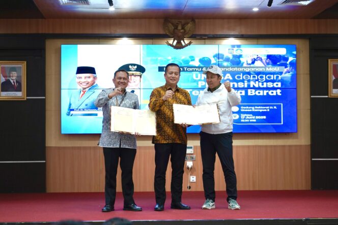
					Gubernur Iqbal : Unesa-ITS Jadi Mitra Kolaboratif Pemprov NTB