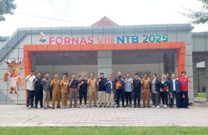 Kadispora NTB Tinjau Sekretariat FORNAS VIII: Ini Momentum Ekonomi dan Persiapan Menuju PON 2028