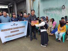 TEGAR dan BPR NTB Gelar Bakti Sosial di Yayasan Bale Batur Difabel Karang Bayan