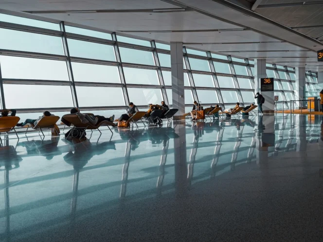 
					Antrean Penumpang Padati Bandara Jelang Musim Liburan