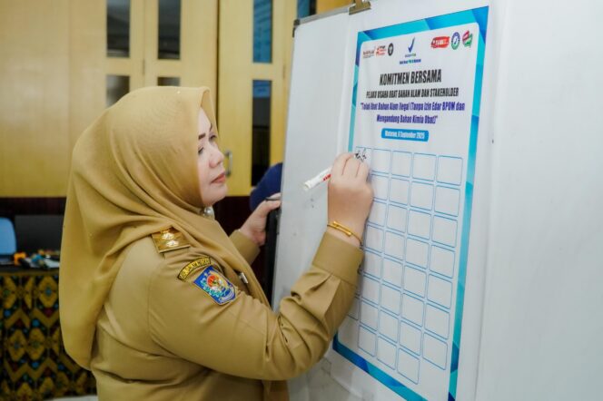 
					BBPOM Mataram Galang Komitmen Pelaku Usaha Wujudkan Obat Bahan Alam Aman dan Bermutu Bagi Masyarakat
