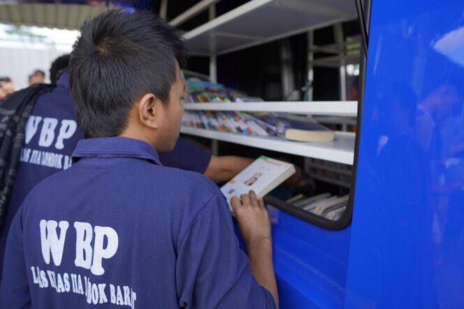
					Literasi Menembus Jeruji, Perpustakaan Keliling Masuk Lapas Lombok Barat