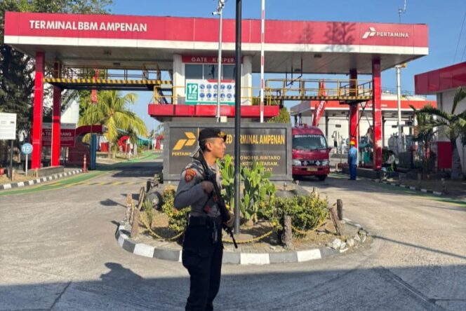 
					Polda NTB Pastikan Keamanan Obyek Vital Pertamina IT Ampenan Tetap Kondusif