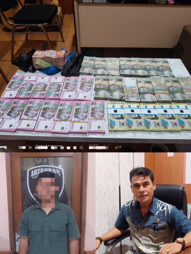 
					Karyawan di Mataram Nekat Curi Uang di Brankas Perusahaan, Lalu Digantinya dengan Uang Palsu