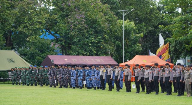 Danrem 162/WB dan Gubernur NTB Pastikan 450 Personel Gabungan Siap Hadapi Potensi Bencana Alam