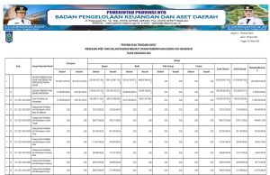 Ringkasan Apbd Yang Diklasifikasikan Menurut Urusan Pemerintahan Daerah Dan Organisasi Tahun Anggaran 2025