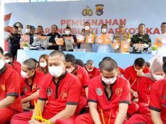 Polda NTB Ungkap 1.010 Kasus Peredaran Narkoba, Sisa BB Dimusnahkan Langsung Hari Ini