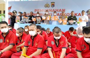 Polda NTB Ungkap 1.010 Kasus Peredaran Narkoba, Sisa BB Dimusnahkan Langsung Hari Ini