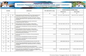 SINKRONISASI PROGRAM PADA RPJMD/RPD DENGAN APBD TAHUN ANGGARAN 2025