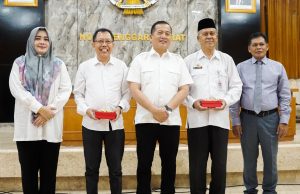 Tiga Pejabat Eselon II Pemprov NTB Purna Tugas