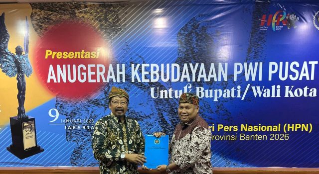 Wali Kota Mataram Raih Anugerah Kebudayaan PWI 2026