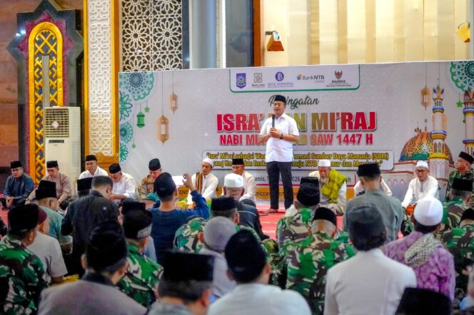 
					Gubernur NTB: Isra’ Mi’raj Momentum Perkuat Iman dan Solidaritas Sosial
