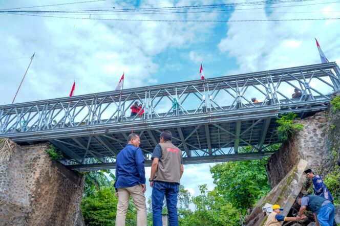 
					Gubernur NTB Tinjau Jembatan Perigi Lombok Lombok Timur, Akses Masyarakat Kembali Pulih