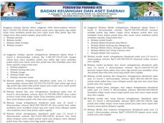 PERATURAN DAERAH PROV NTB NO. 15 TAHUN 2025 TENTANG ANGGARAN PENDAPATAN & BELANJA DAERAH TAHUN ANGGARAN 2026