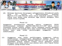 Laporan Keuangan BPKAD Lombok Barat