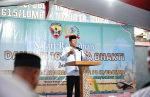 Danrem 162/WB Ingatkan Babinsa Harus Aktif Mengawal Program MBG