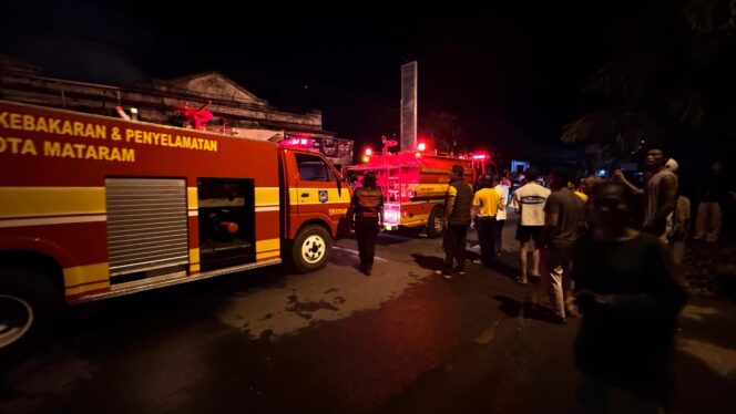 
					Warung Nasi di Ampenan Hangus Terbakar, Telan Kerugian Hingga Rp 25 Juta