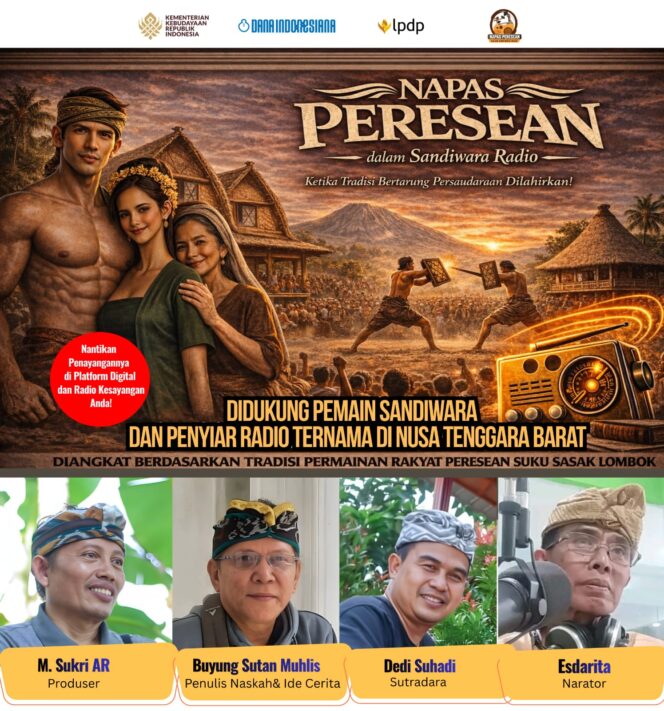 
					Sandiwara Radio Kembali Bangkit, Hadirkan Kisah Inspiratif Pepadu Legendaris Suku Sasak Lombok