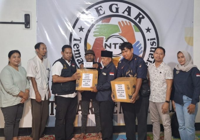 Tegar NTB Kirim Bantuan Kemanusiaan untuk Korban Kebakaran di Sumbawa