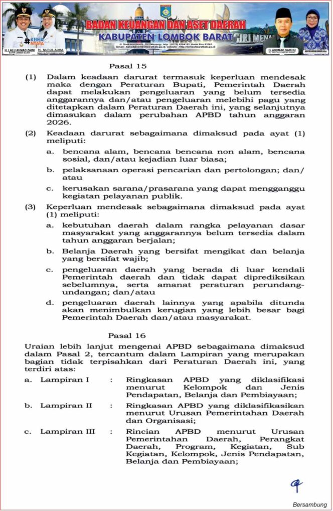 
					Laporan Keuangan BPKAD Lombok Barat