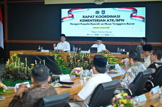 
					Pemprov NTB dan Kementerian ATR/BPN Bahas Sinkronisasi Tata Ruang, Pengamanan Aset Daerah, dan Pengendalian Lahan