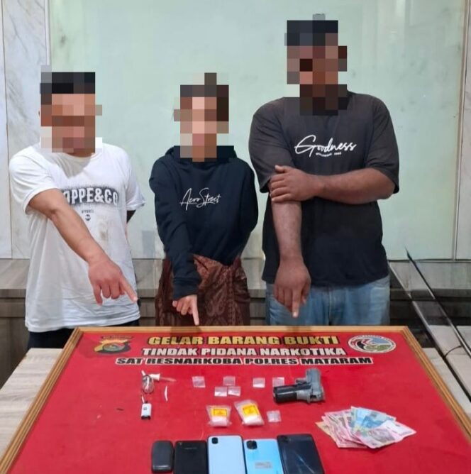 
					Tiga Muda-mudi di Narmada Digerebek Polisi Saat Asyik Pesta Shabu