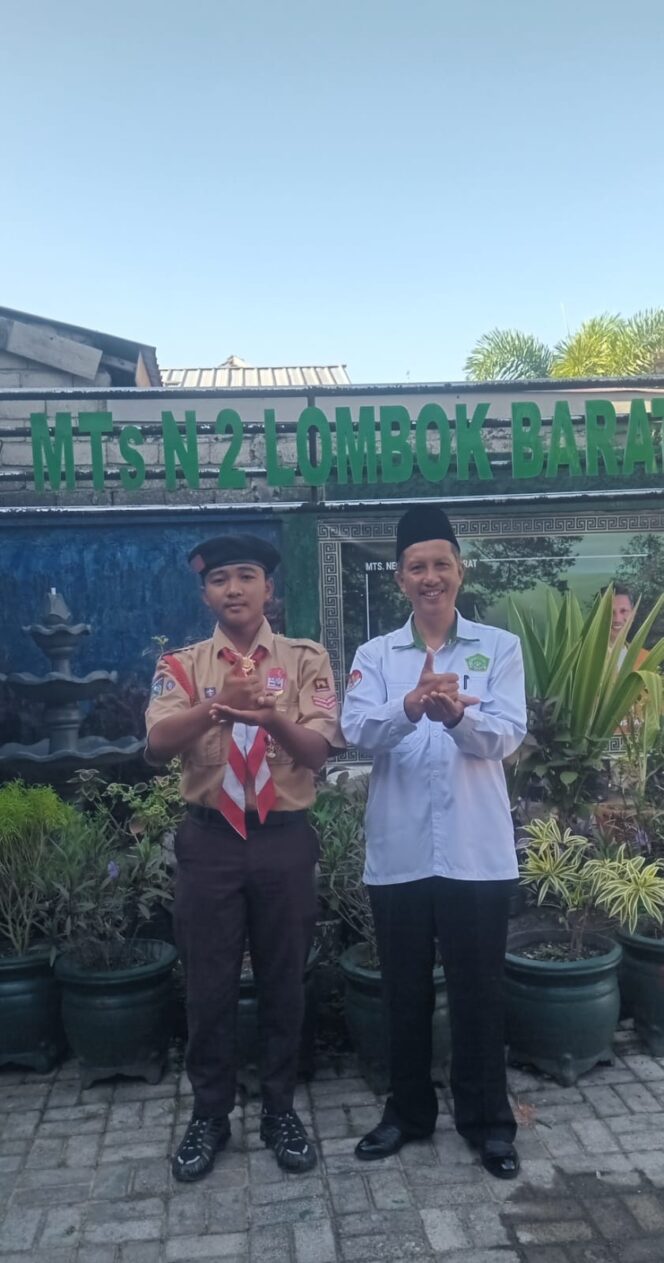 
					Membanggakan, Siswa MTsN 2 Lobar Wakili NTB di Jambore Pramuka Tingkat Nasional