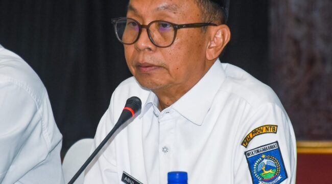 Abul Chair, Sekretaris Daerah Provinsi NTB. (Foto: Dok/Ist) 