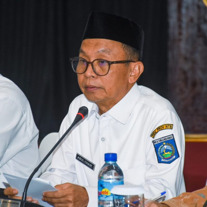 
					Abul Chair, Sekretaris Daerah Provinsi NTB. (Foto: Dok/Ist) 