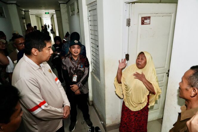 
					Menteri Perumahan dan Kawasan Permukiman (PKP), Maruarar Sirait mengunjungi rumah susun ASN NTB. (Foto: Dok/Ist) 