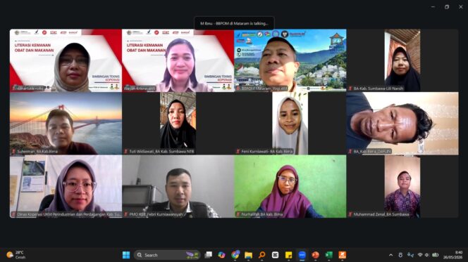 
					BBPOM Mataram Bimtek 83 Pendamping Koperasi Merah Putih di Pulau Sumbawa