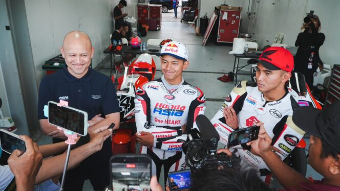 
					ITDC Ajak Mario Aji dan Veda Ega Free Practice di Sirkuit