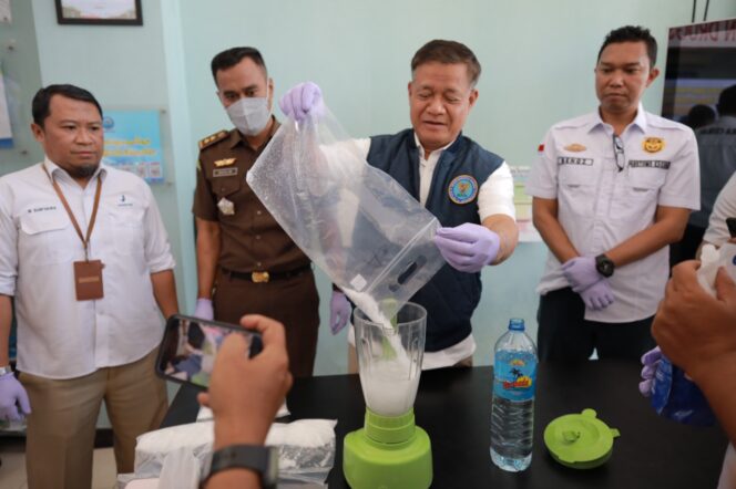 
					BNNP NTB Gagalkan Selundupan 1 Kg Sabu Jaringan Malaysia – Lombok, Modus Disimpan di Korset hingga Dubur
