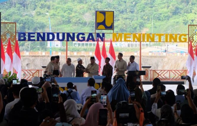 
					Presiden Prabowo Resmikan Bendungan Meninting Lombok Barat