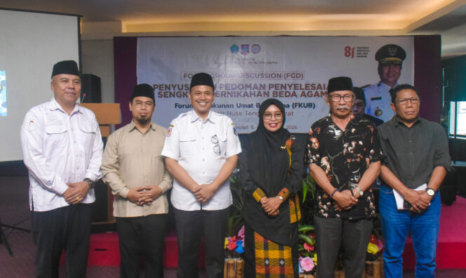 
					Ceagah Konflik Sosial, Pemprov dan FKUB NTB Susun Pedoman Mediasi Pernikahan Beda Agama