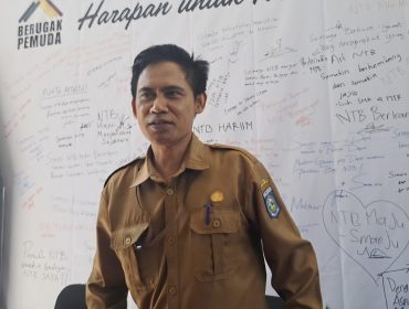 H.Tarmidzi S.Kom, ME., Kepala Bidang Pembinaan dan Pengembangan Kepemudaan Dinas Pendidikan, Pemuda, dan Olahraga (Dikpora) Provinsi NTB. (Foto : Yar)