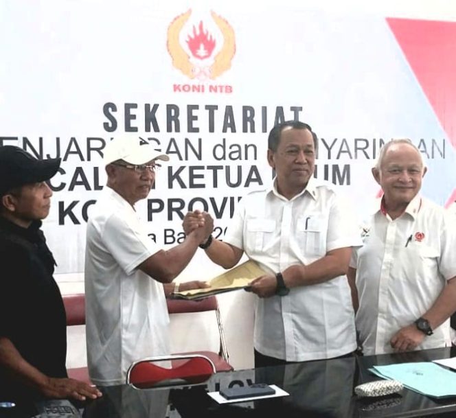 
					Mori Hanafi Mendaftar Sebagai Calon Ketua Umum KONI NTB