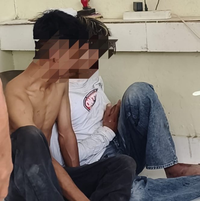 
					Pelaku penjambretan di Sakra. (Foto : Dok)